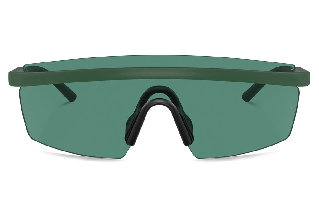 Oliver Peoples - R-4 (OV5556S) Sunglasses Semi Matte Ryegrass with Forest Lenses