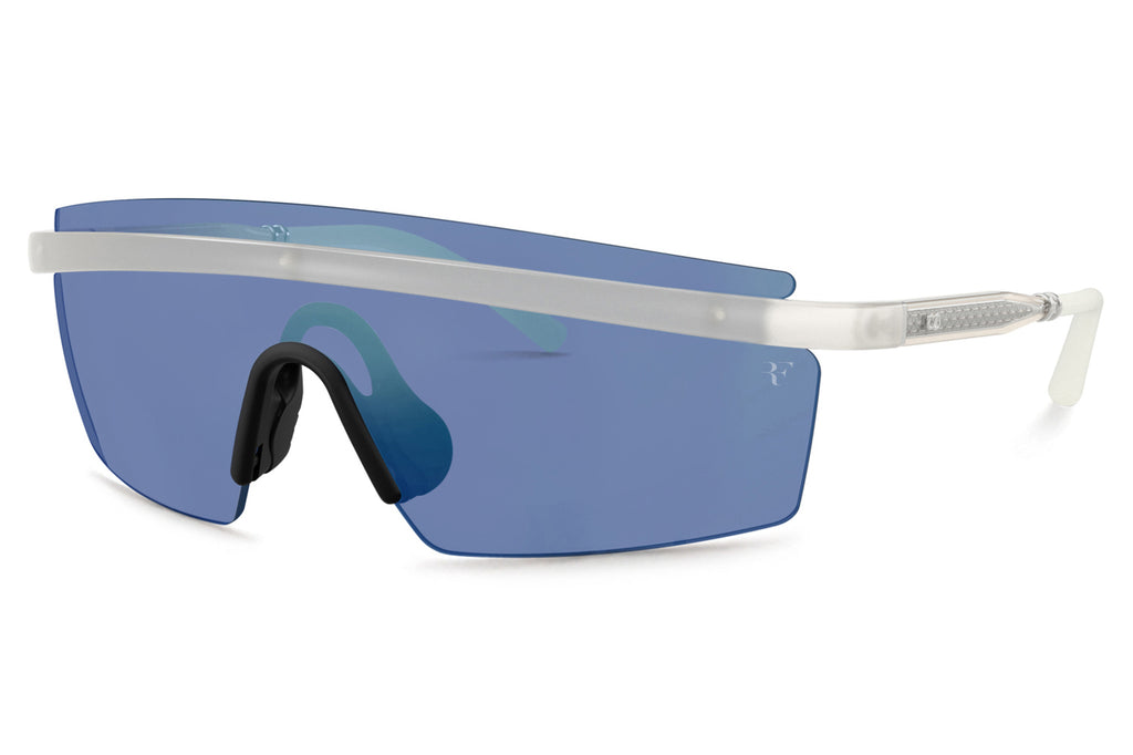 Oliver Peoples - R-4 (OV5556S) Sunglasses Warm White with Marine Mirror Lenses