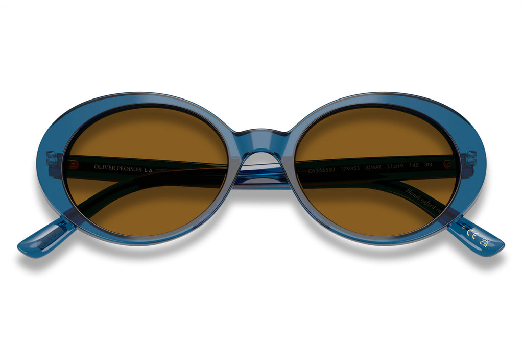Oliver Peoples - Lumar (OV5565SU) Sunglasses Tesukon Blue with True Brown Lenses