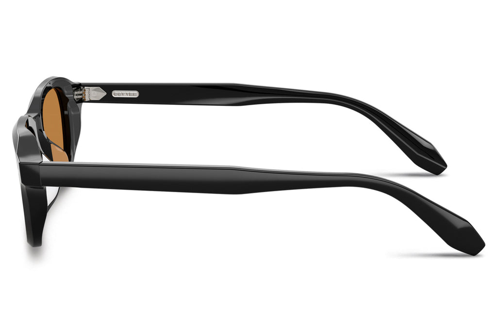 Oliver Peoples - N.08 (OV5588SU) Sunglasses Black with Cognac Lenses