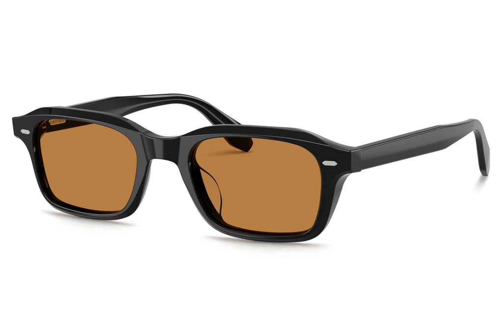 Oliver Peoples - N.08 (OV5588SU) Sunglasses Black with Cognac Lenses