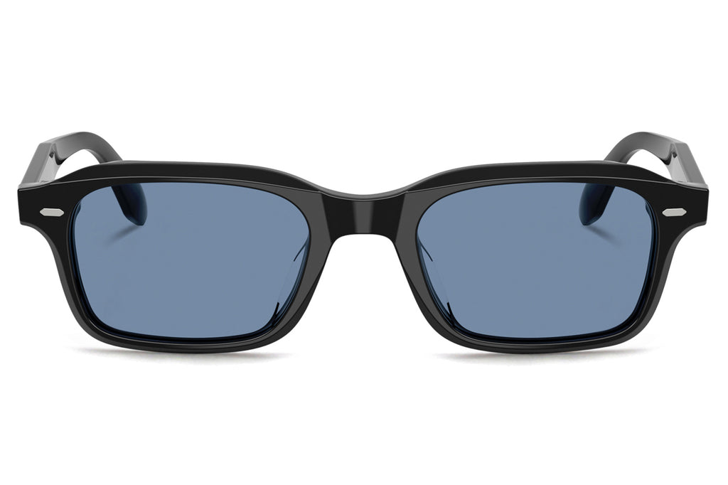 Oliver Peoples - N.08 (OV5588SU) Sunglasses Black with Sky Blue Wash Lenses