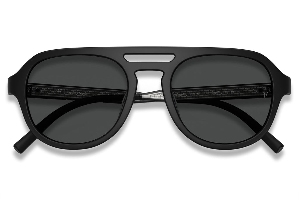 Oliver Peoples - R-13 (OV5589SU) Sunglasses Semi Matte Black with Dark Slate Lenses