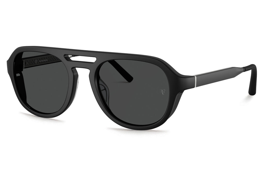 Oliver Peoples - R-13 (OV5589SU) Sunglasses Semi Matte Black with Dark Slate Lenses