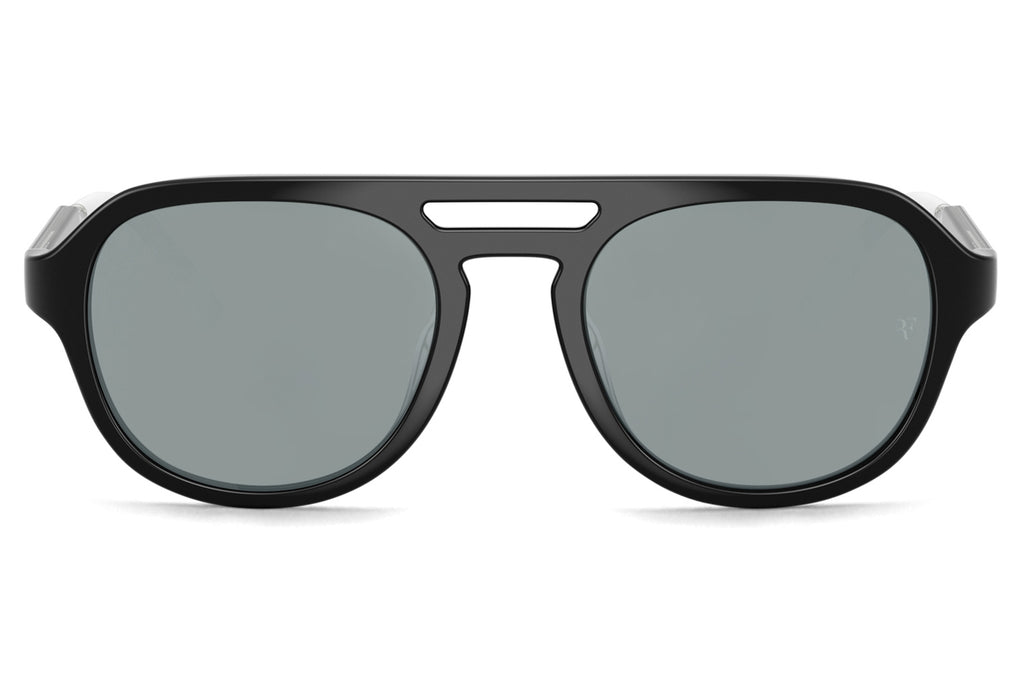 Oliver Peoples - R-13 (OV5589SU) Sunglasses Black with Grey Polar Flash Mirror Lenses