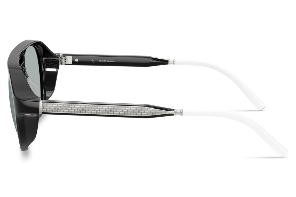 Oliver Peoples - R-13 (OV5589SU) Sunglasses Black with Grey Polar Flash Mirror Lenses