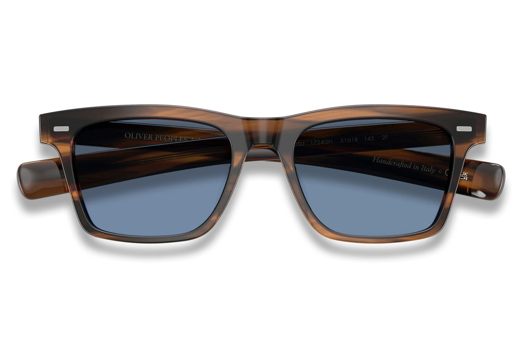 Oliver Peoples - Maestro (OV5590SU) Sunglasses Tuscany Tortoise with Sky Blue Wash Lenses