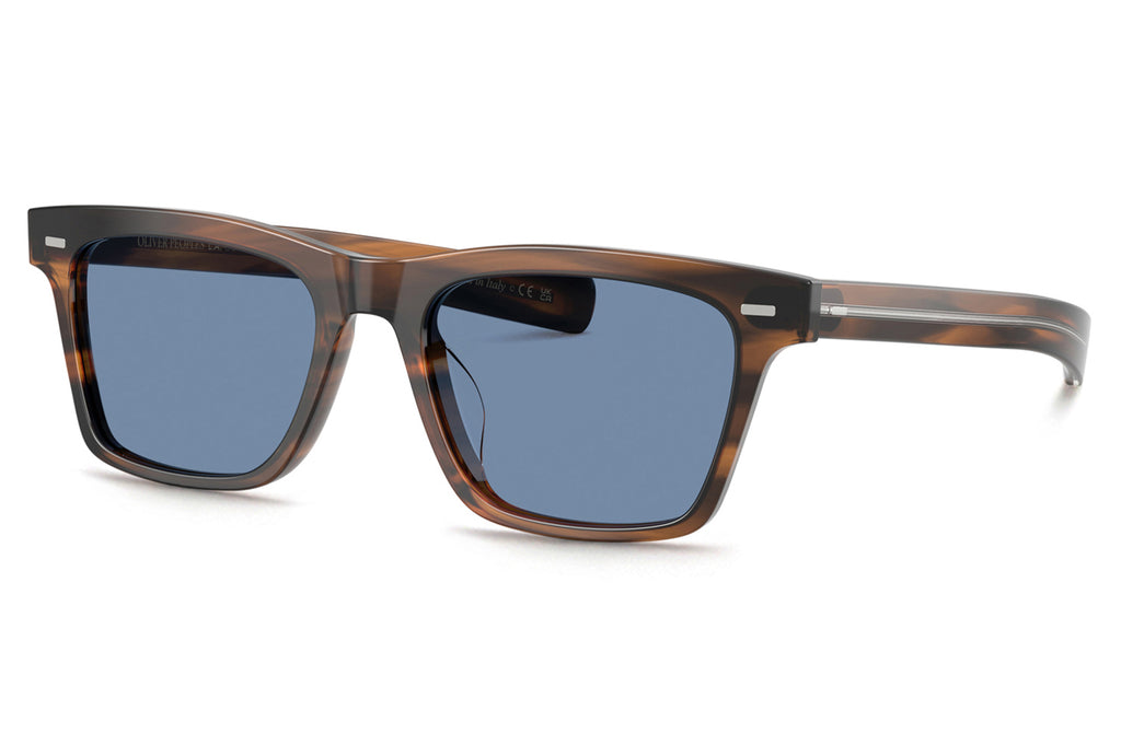 Oliver Peoples - Maestro (OV5590SU) Sunglasses Tuscany Tortoise with Sky Blue Wash Lenses