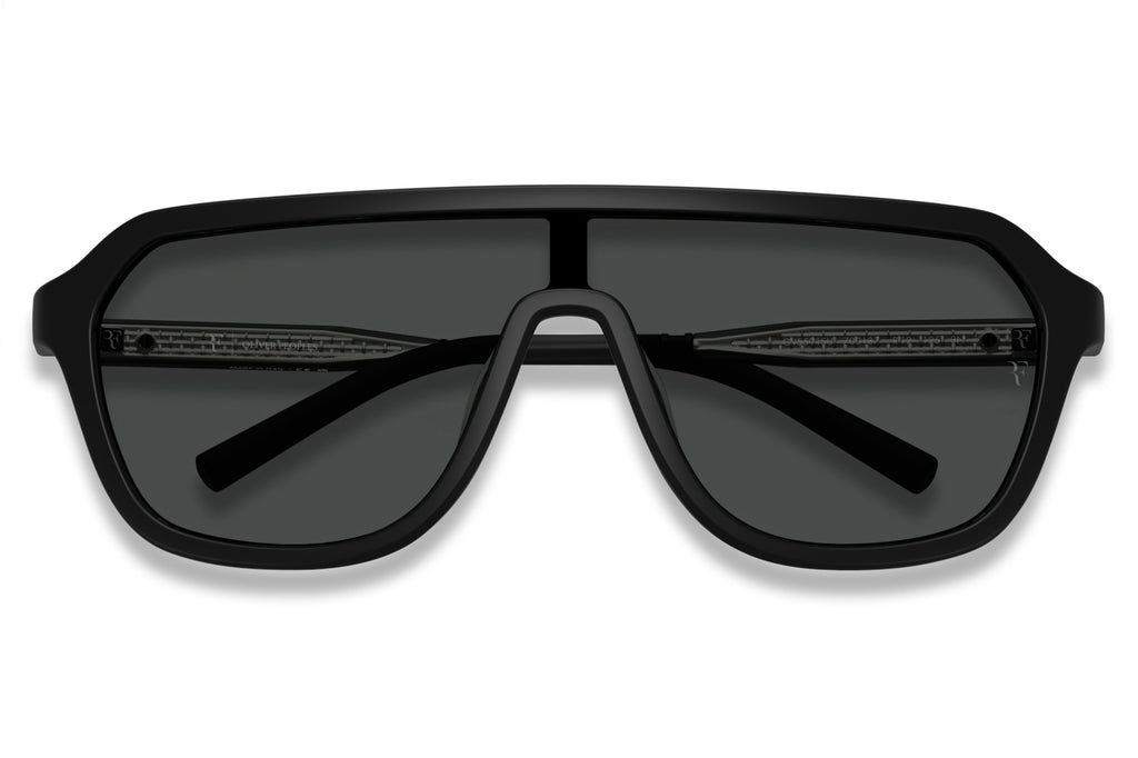Oliver Peoples - R-12 (OV5591SU) Sunglasses Semi Matte Black with Grey Lenses