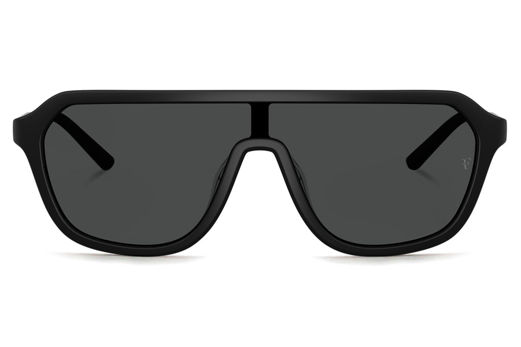 Oliver Peoples - R-12 (OV5591SU) Sunglasses Semi Matte Black with Grey Lenses