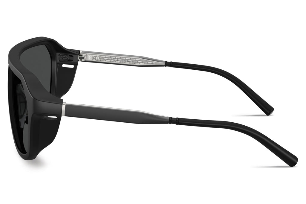 Oliver Peoples - R-12 (OV5591SU) Sunglasses Semi Matte Black with Grey Lenses