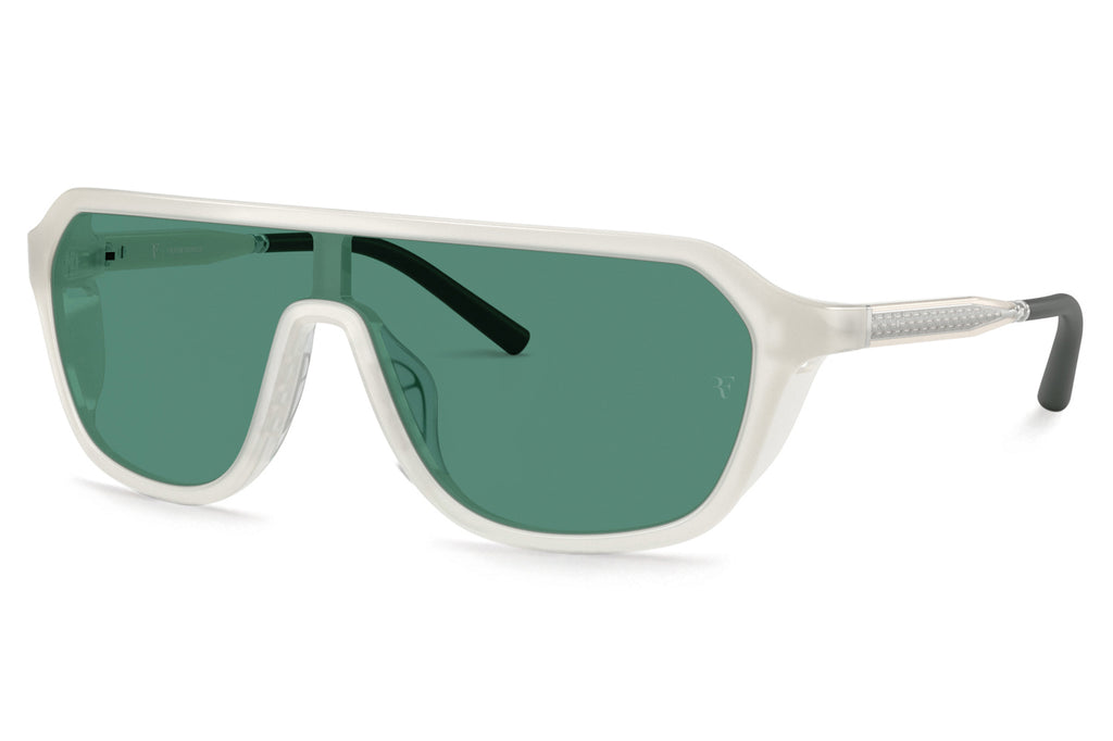 Oliver Peoples - R-12 (OV5591SU) Sunglasses Warm White with Forest Lenses