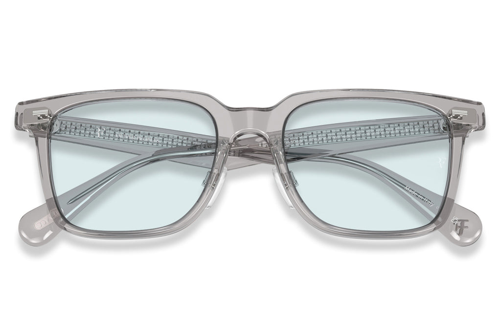 Oliver Peoples - Mr. Federer II (OV5592S) Sunglasses Workman Grey with Blue Transition Lenses
