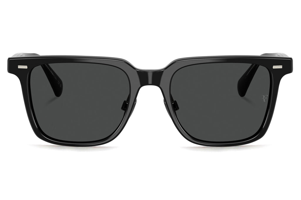 Oliver Peoples - Mr. Federer II (OV5592S) Sunglasses Black with Dark Slate Lenses