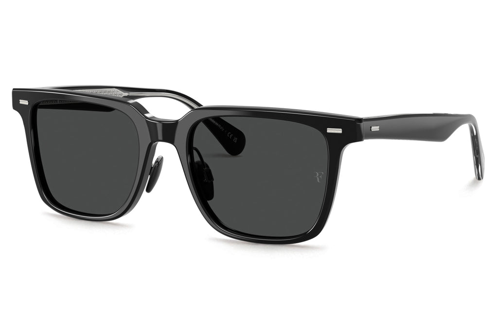 Oliver Peoples - Mr. Federer II (OV5592S) Sunglasses Black with Dark Slate Lenses