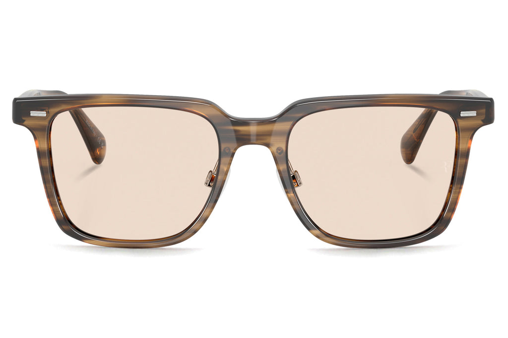 Oliver Peoples - Mr. Federer II (OV5592S) Sunglasses Olive Smoke with Brown Transition Lenses