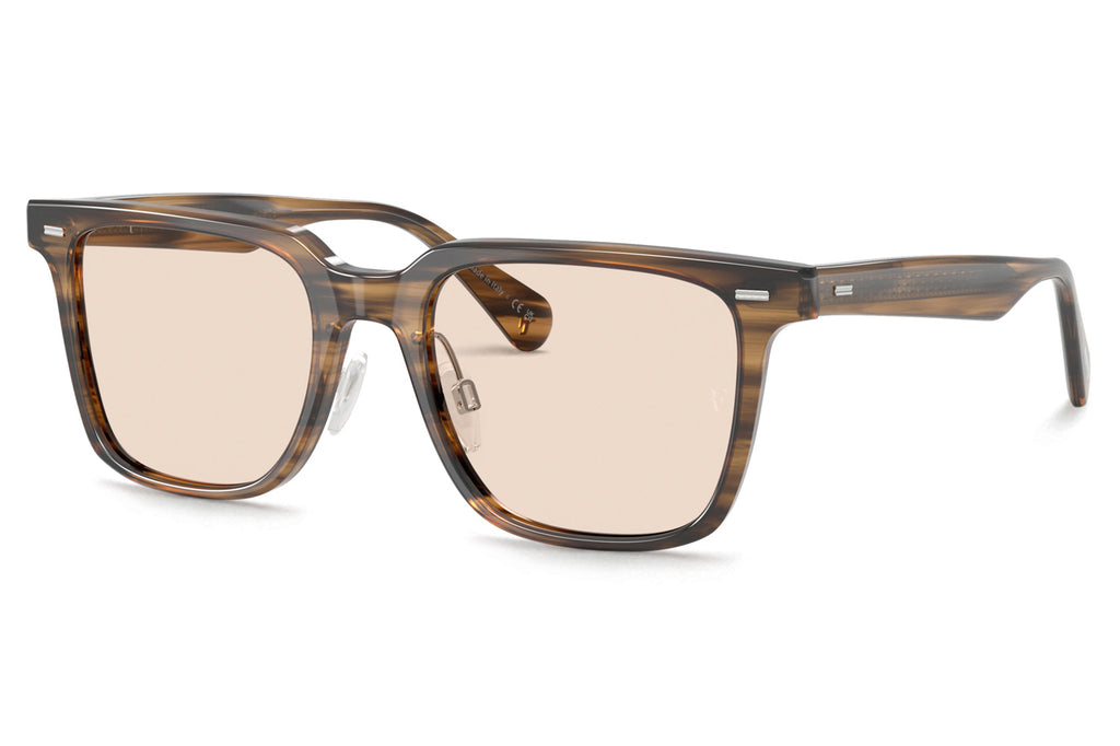 Oliver Peoples - Mr. Federer II (OV5592S) Sunglasses Olive Smoke with Brown Transition Lenses