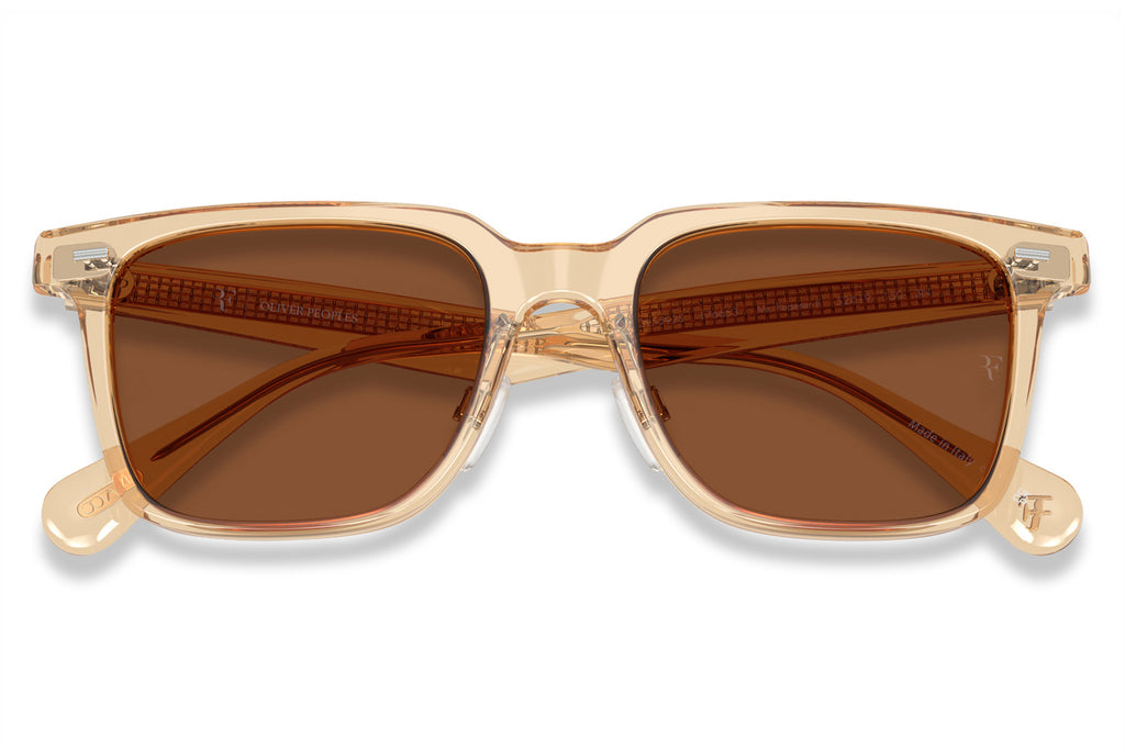Oliver Peoples - Mr. Federer II (OV5592S) Sunglasses Champagne with Clay Lenses