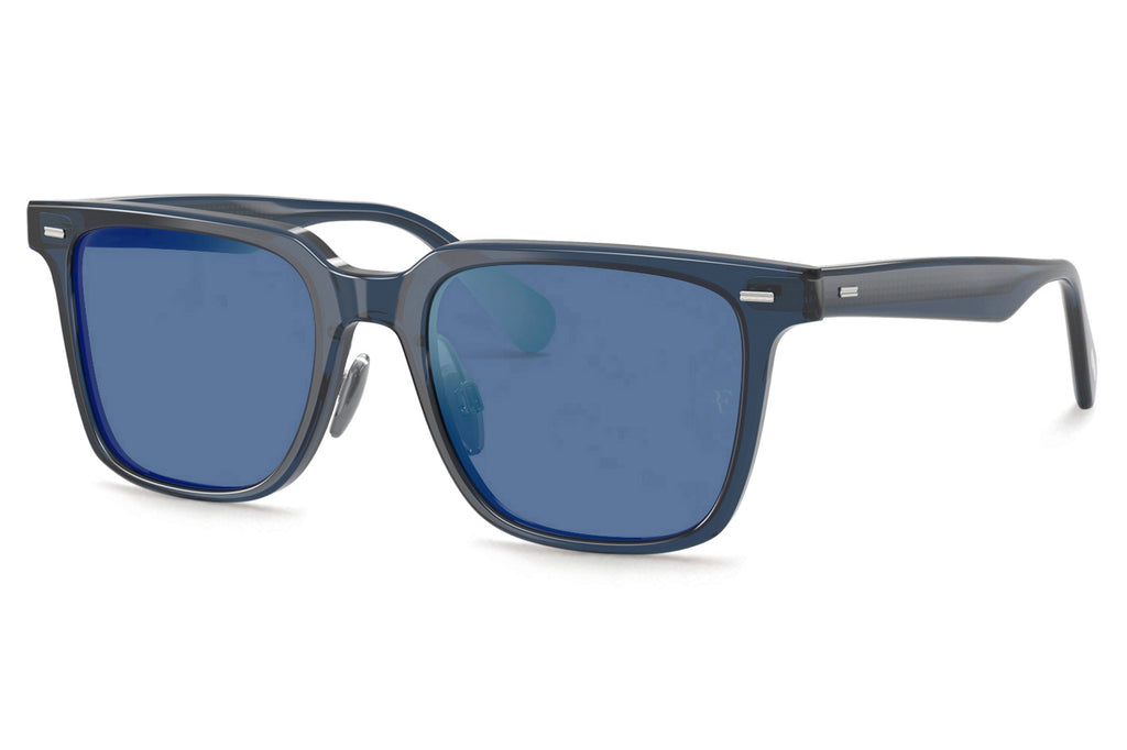 Oliver Peoples - Mr. Federer II (OV5592S) Sunglasses Ash Blue with Marine Mirror Lenses