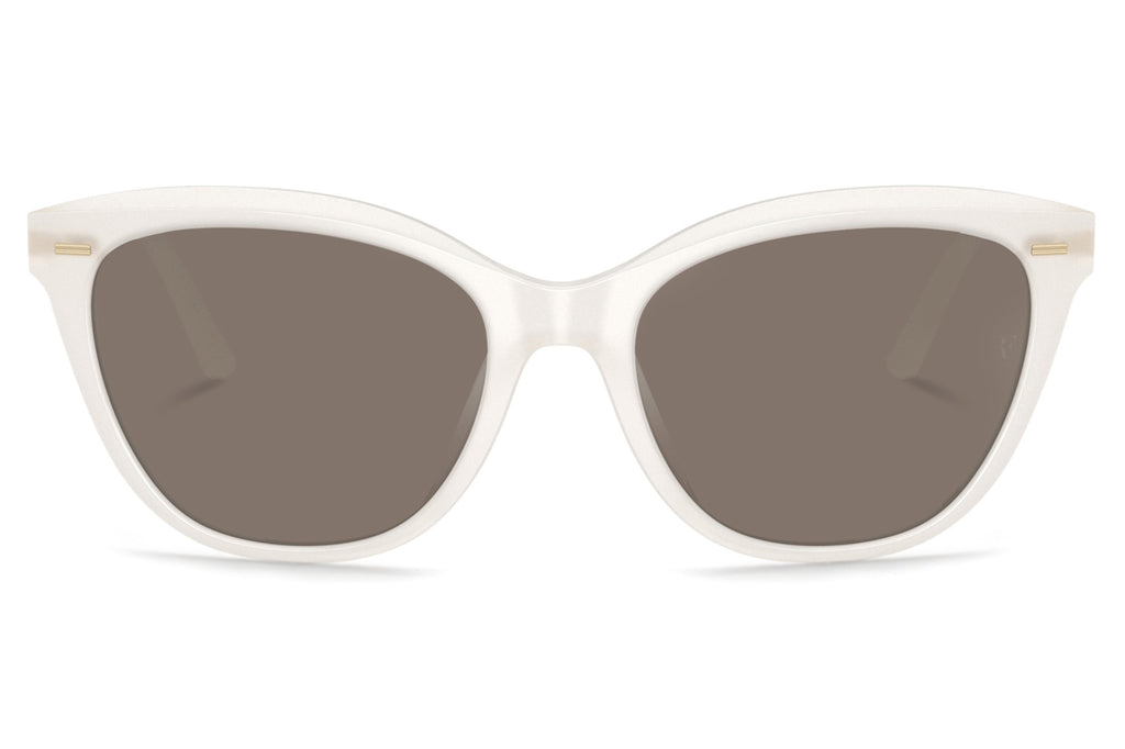 Oliver Peoples - Mrs. Federer (OV5597SU) Sunglasses Warm White with Sierra Flash Mirror Lenses