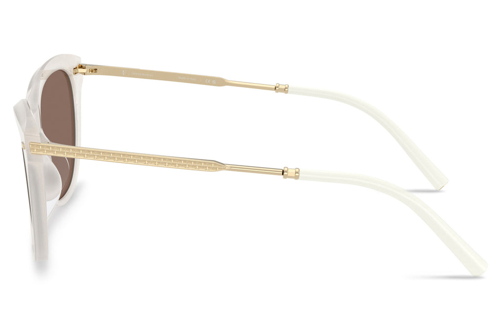 Oliver Peoples - Mrs. Federer (OV5597SU) Sunglasses Warm White with Sierra Flash Mirror Lenses