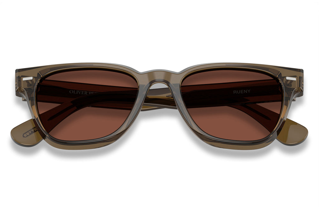 Oliver Peoples - Rueny (OV5601SU) Sunglasses Hazel with Burgundy Lenses