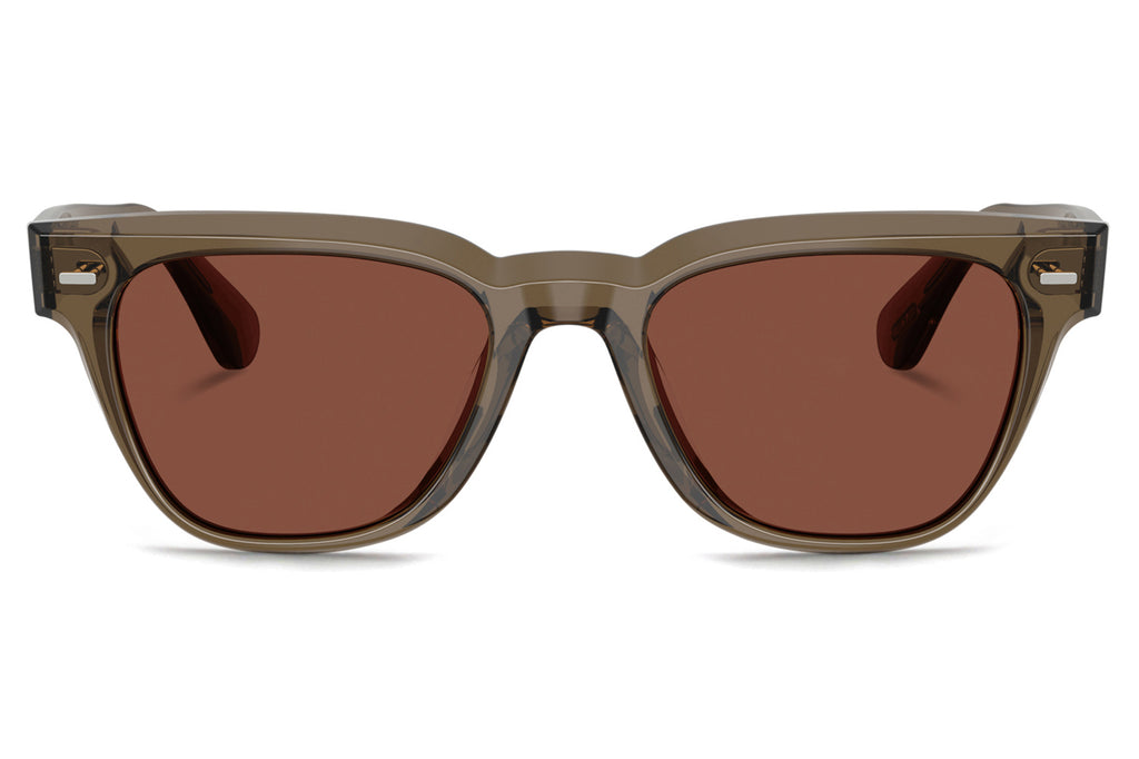 Oliver Peoples - Rueny (OV5601SU) Sunglasses Hazel with Burgundy Lenses