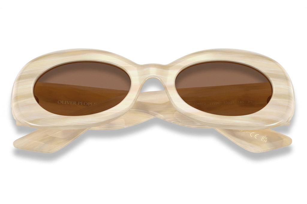 Oliver Peoples - 1992C (OV5606SU) Sunglasses Beige Silk with Brown Lenses