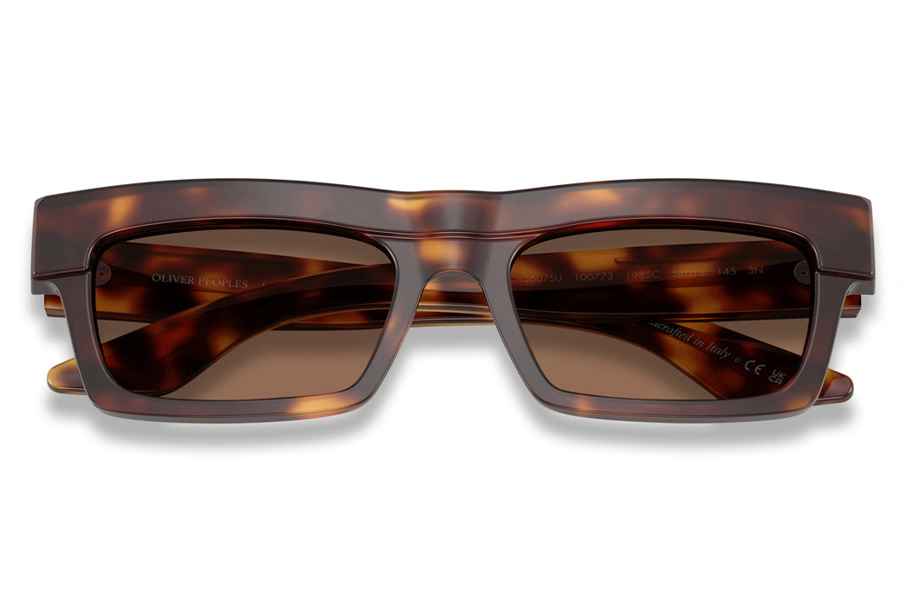 Oliver Peoples - 1985C (OV5607SU) Sunglasses Dark Mahogany with Brown Lenses