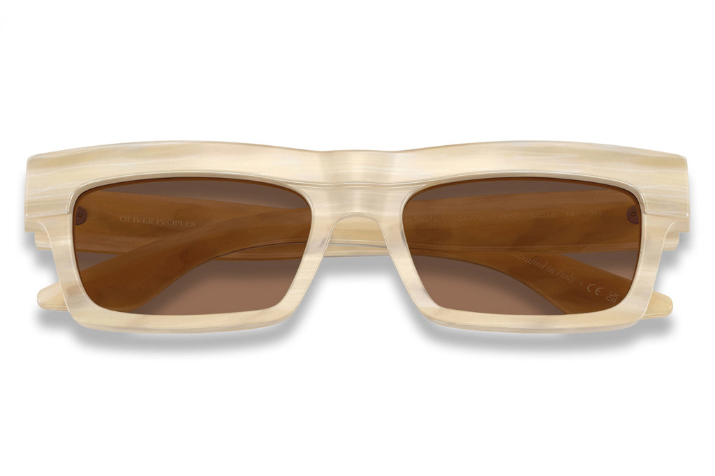 Oliver Peoples - 1985C (OV5607SU) Sunglasses Beige Silk with Brown Lenses
