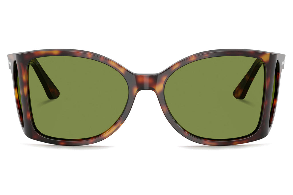 Persol - PO0005 Sunglasses Havana with Green Lenses (24/4E)