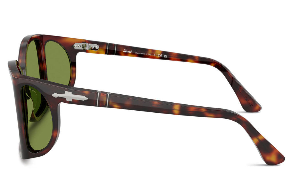 Persol - PO0005 Sunglasses Havana with Green Lenses (24/4E)