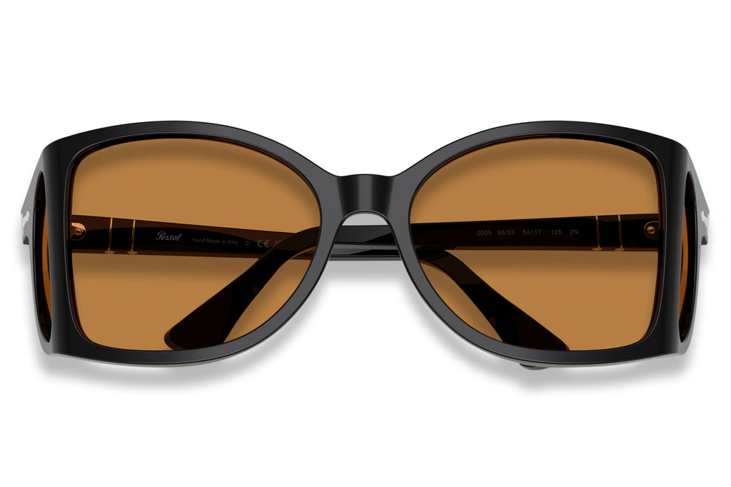 Persol - PO0005 Sunglasses Black with Yellow Lenses (95/53)