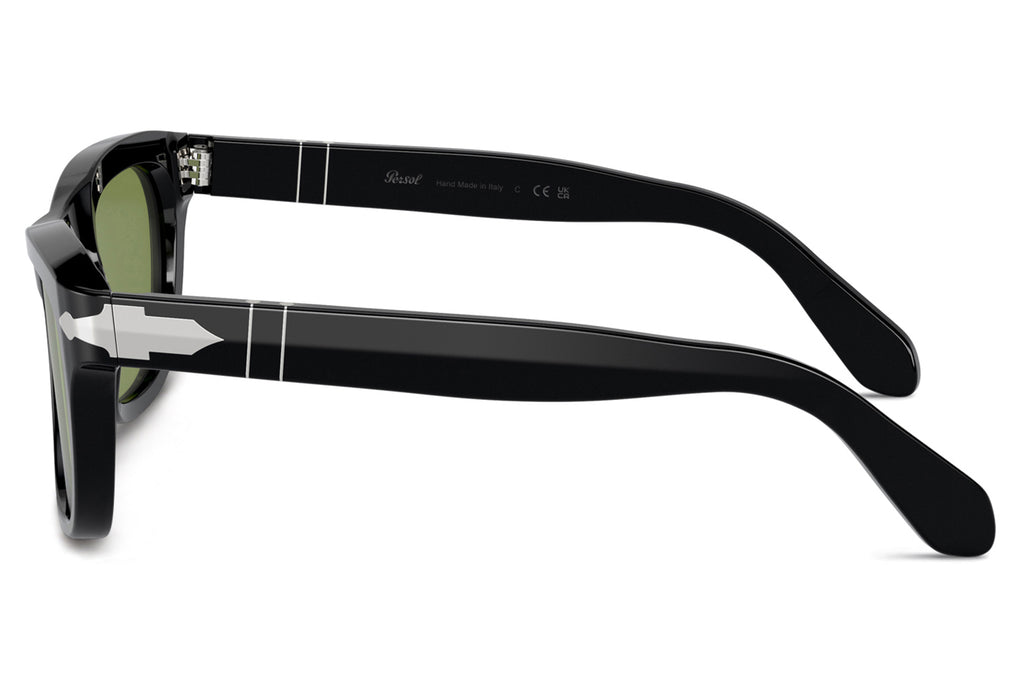 Persol - PO0086S Sunglasses Black with Green Lenses (95/4E)