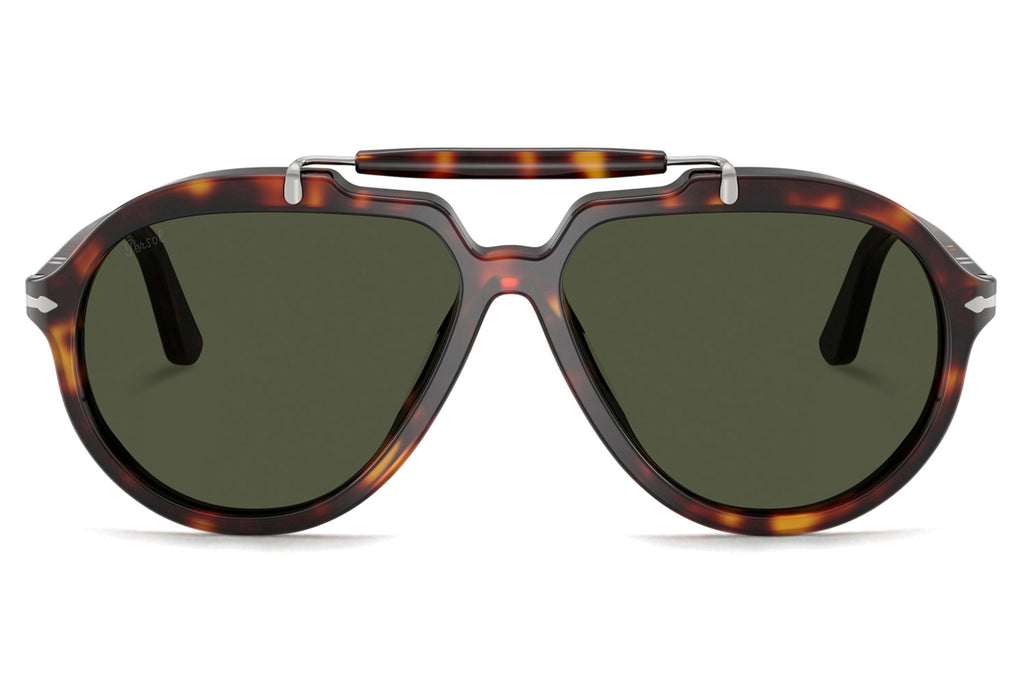 Persol - PO0202S Sunglasses Havana with Green Lenses (24/31)