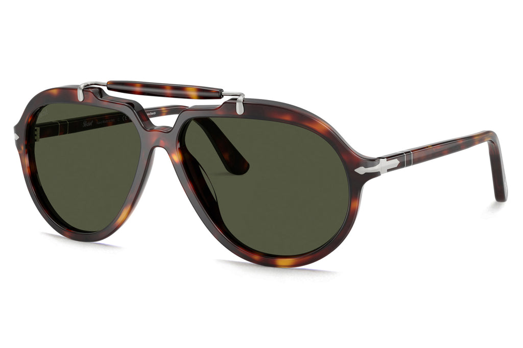 Persol - PO0202S Sunglasses Havana with Green Lenses (24/31)