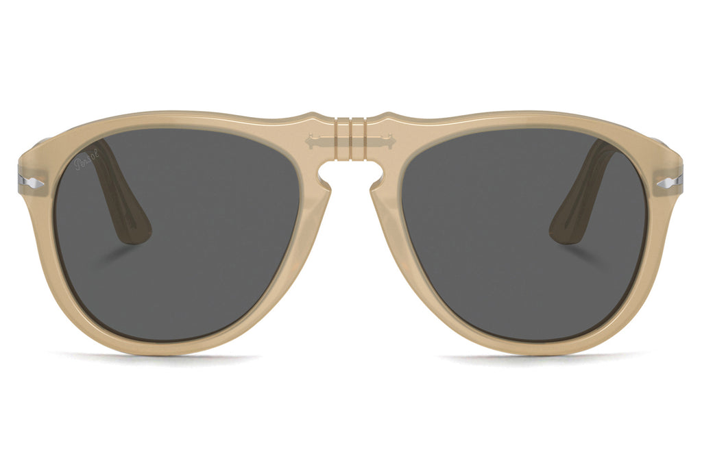 Persol - PO0649 Sunglasses Opal Beige with Dark Grey Lenses (1169B1)