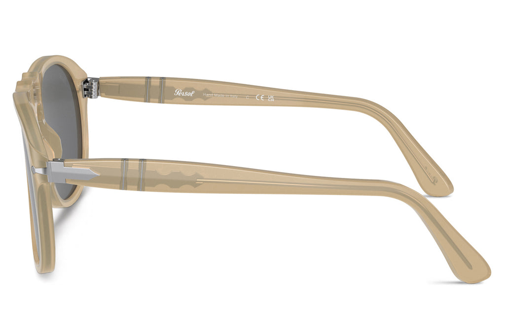 Persol - PO0649 Sunglasses Opal Beige with Dark Grey Lenses (1169B1)