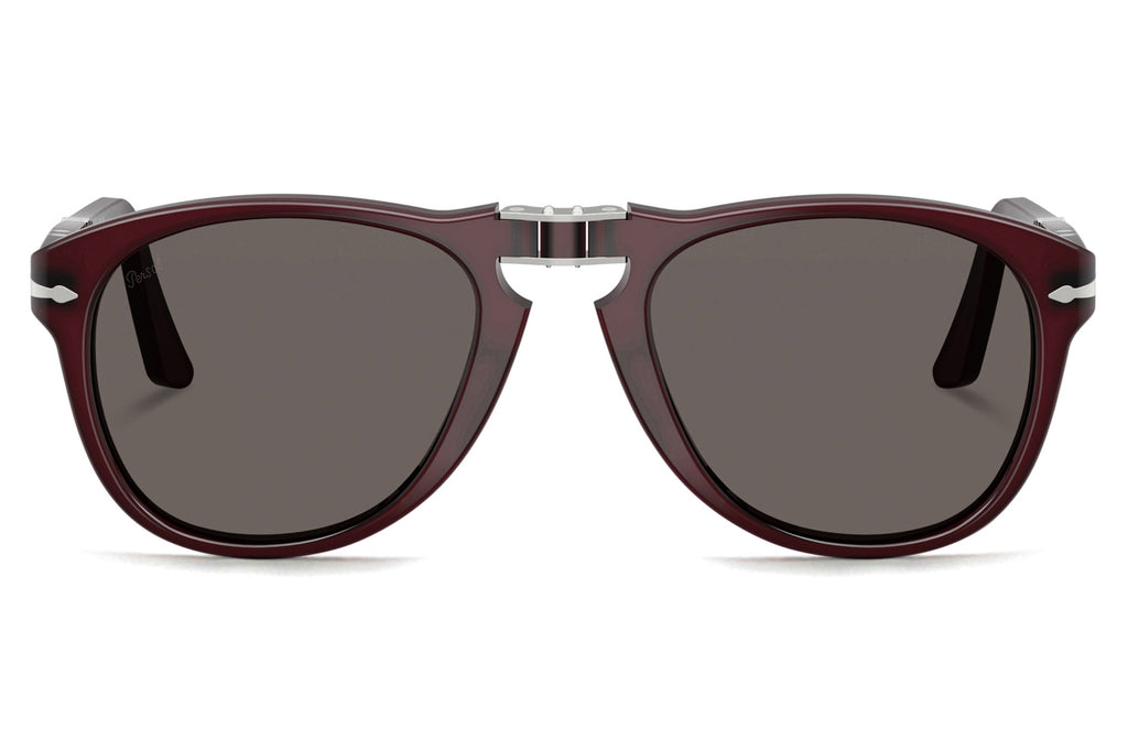 Persol - PO0714 Folding Sunglasses Milky Plum with Dark Grey Lenses (1216B1)