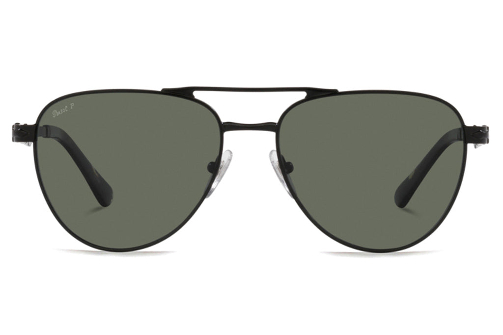 Persol - PO1003S Sunglasses Black with Green Polar Lenses (115158)