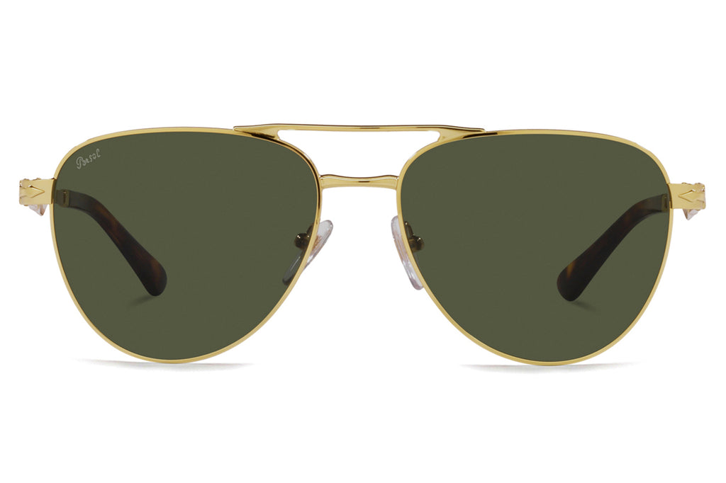 Persol - PO1003S Sunglasses Gold with Green Lenses (515/31)