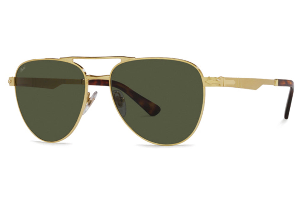 Persol - PO1003S Sunglasses Gold with Green Lenses (515/31)