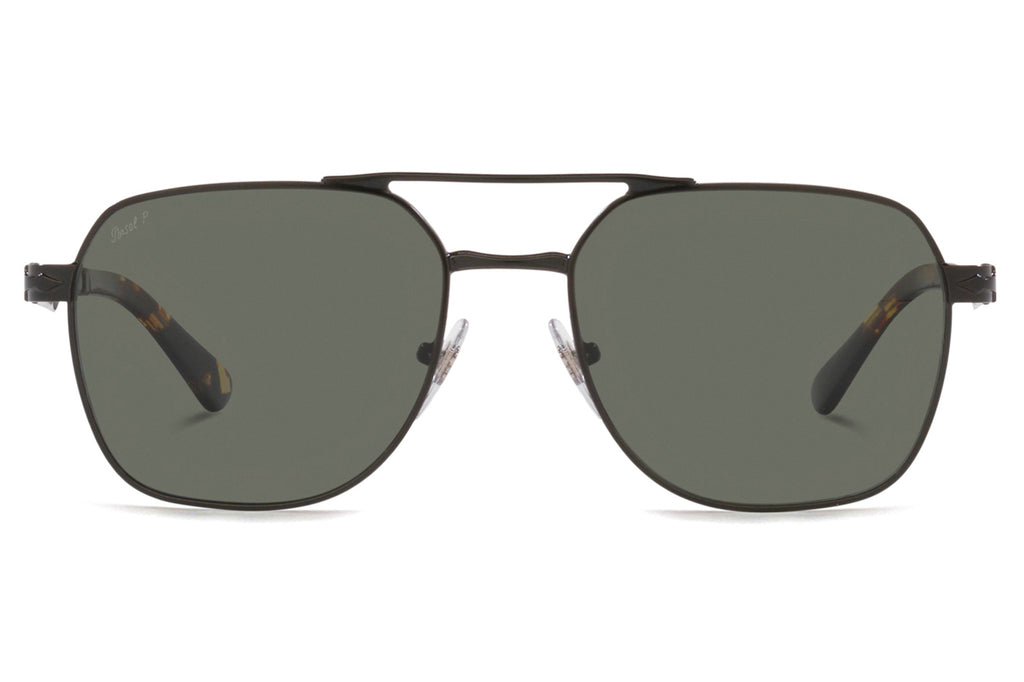 Persol - PO1004S Sunglasses Black with Green Polar Lenses (115158)