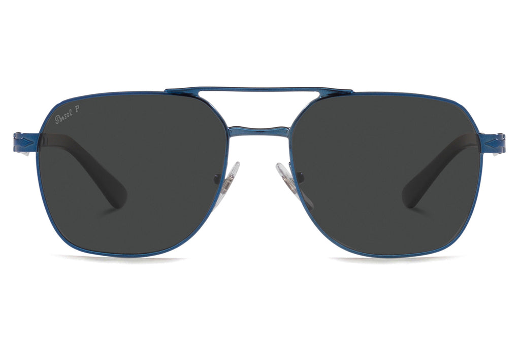 Persol - PO1004S Sunglasses Blue with Dark Grey Polar Lenses (115248)