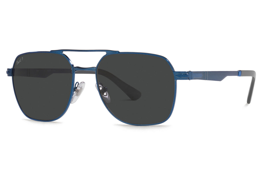 Persol - PO1004S Sunglasses Blue with Dark Grey Polar Lenses (115248)