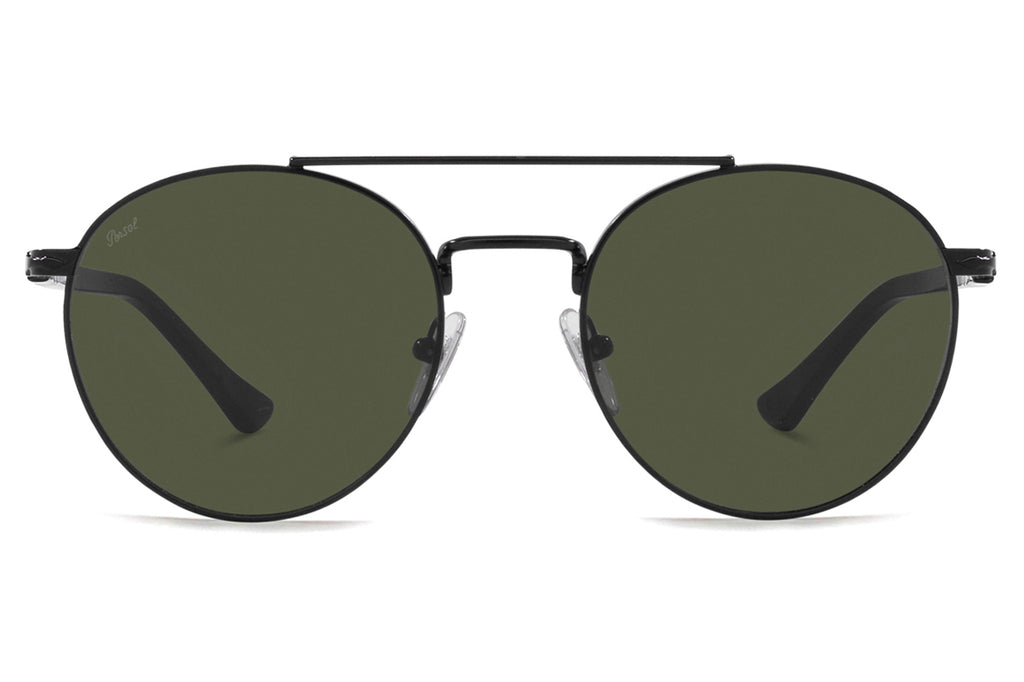 Persol - PO1011S Sunglasses Black with Green Lenses (107831)