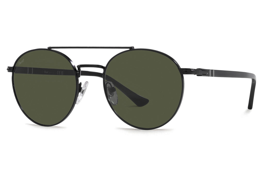 Persol - PO1011S Sunglasses Black with Green Lenses (107831)