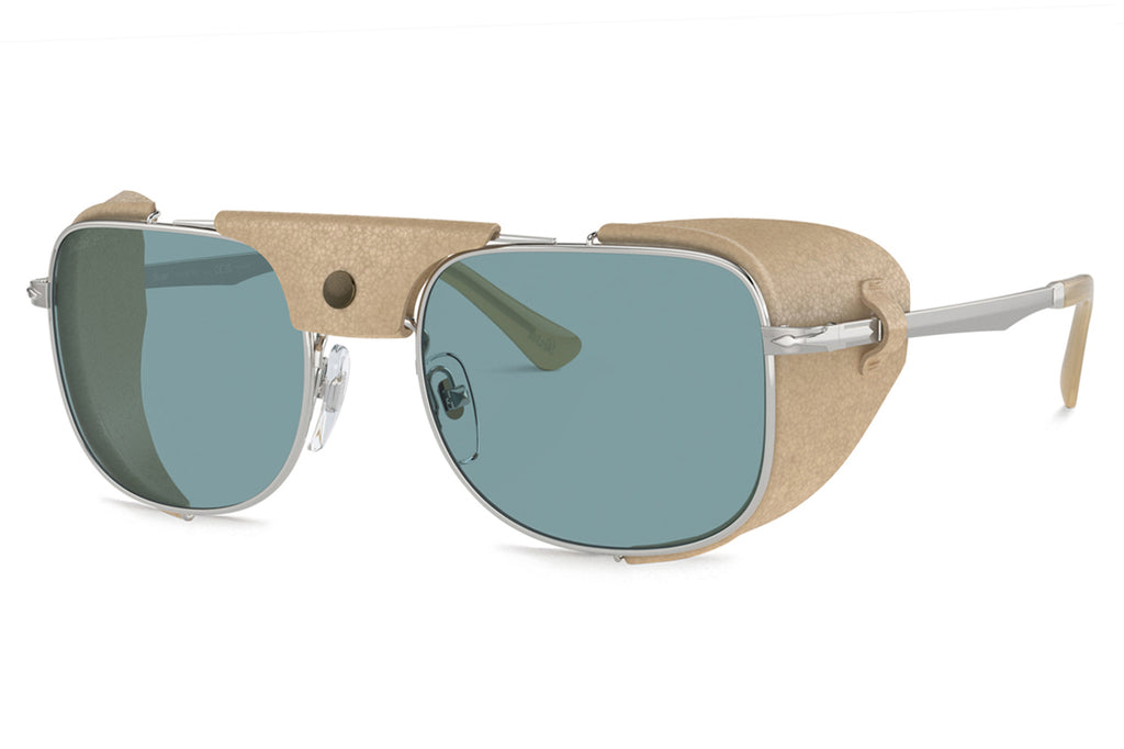 Persol - PO1013SZ Sunglasses Silver with Blue Polar Lenses (1155P1)