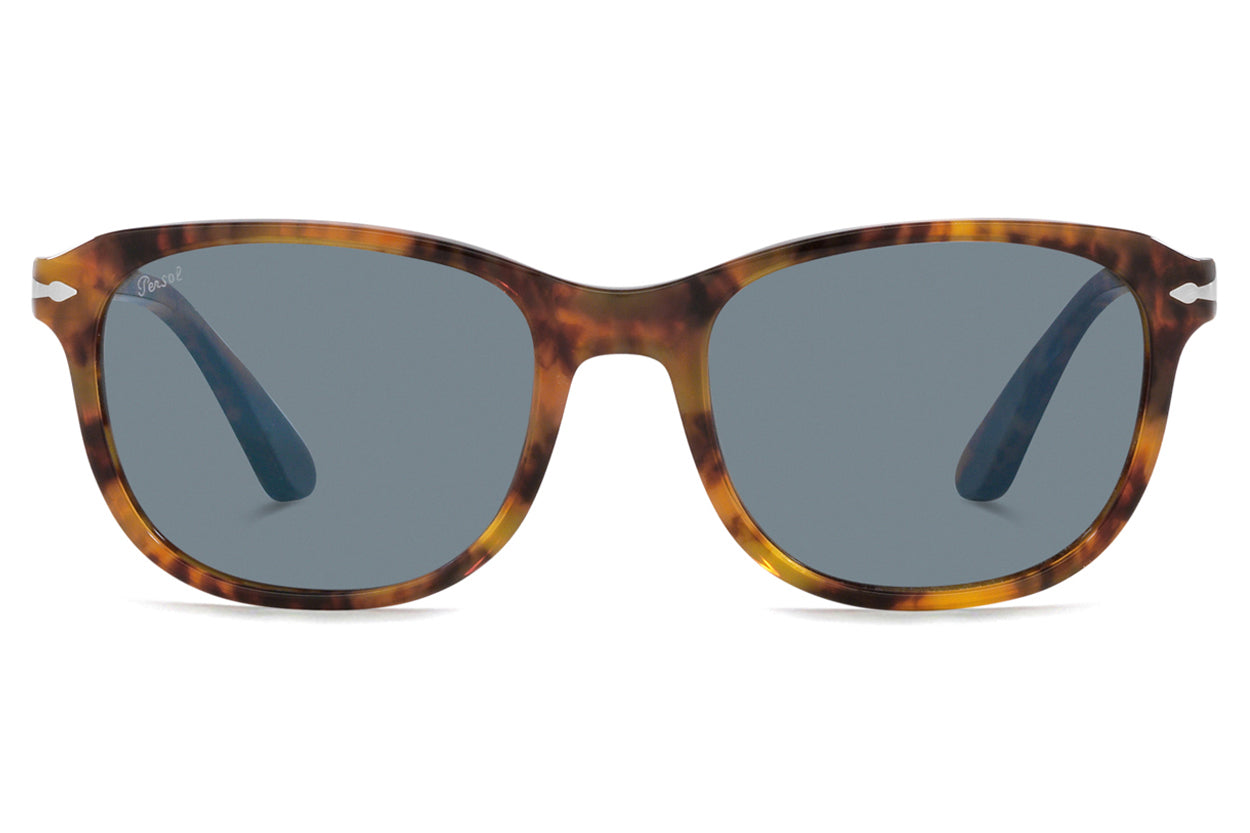 Persol PO1935S Sunglasses - Unisex, Square Frame, 100% UV Protection, Black With Green Lenses