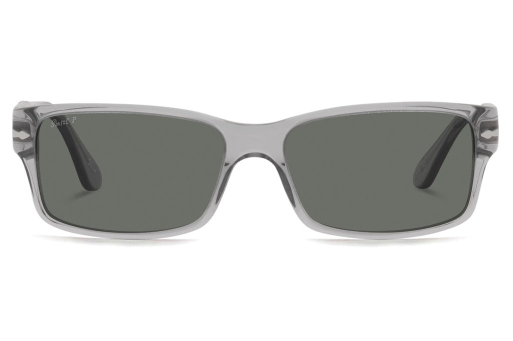 Persol - PO2803S Sunglasses Transparent Grey with Green Polar Lenses (309/58)